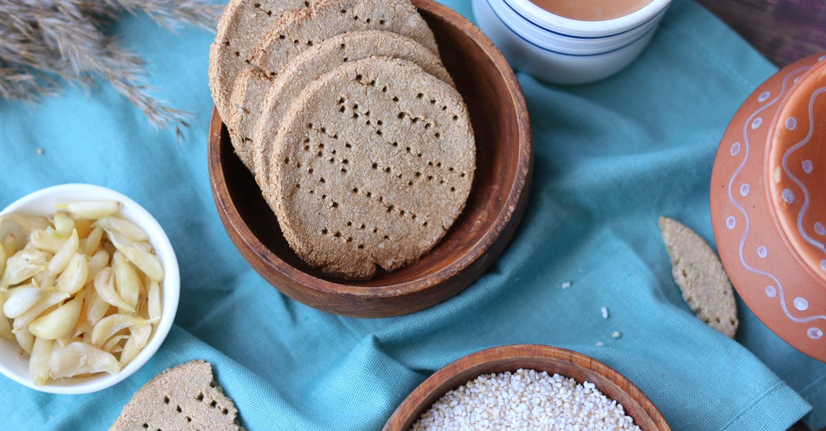 Oat bran flour instead of oat flour - Brown Round Cookie on Brown Round Plate Oat bran flour instead of oat flour - Brown Round Cookie on Brown Round Plate