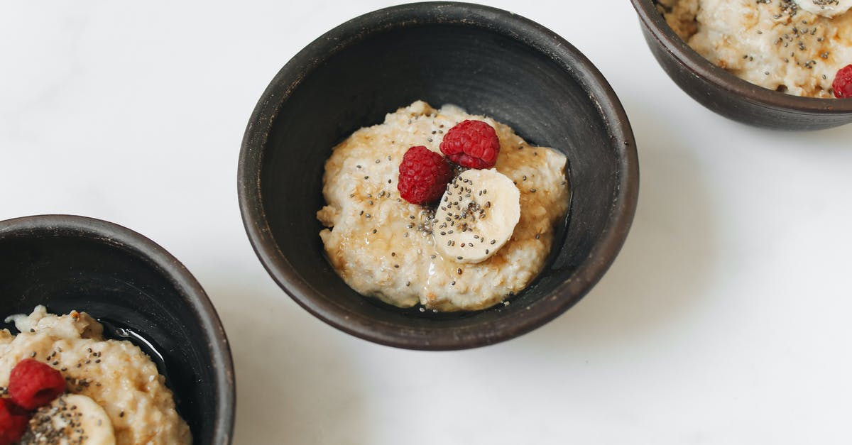 Oat starch to sugar conversion in oat milk - Black Ceramic Bowl With White Rice Oat starch to sugar conversion in oat milk - Black Ceramic Bowl With White Rice