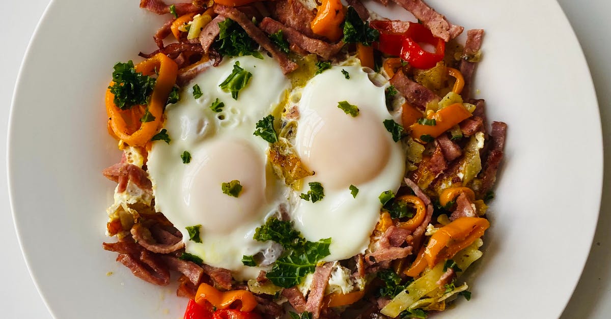 Optimal egg size? - Cooked Food With White Cream on White Ceramic Plate Optimal egg size? - Cooked Food With White Cream on White Ceramic Plate
