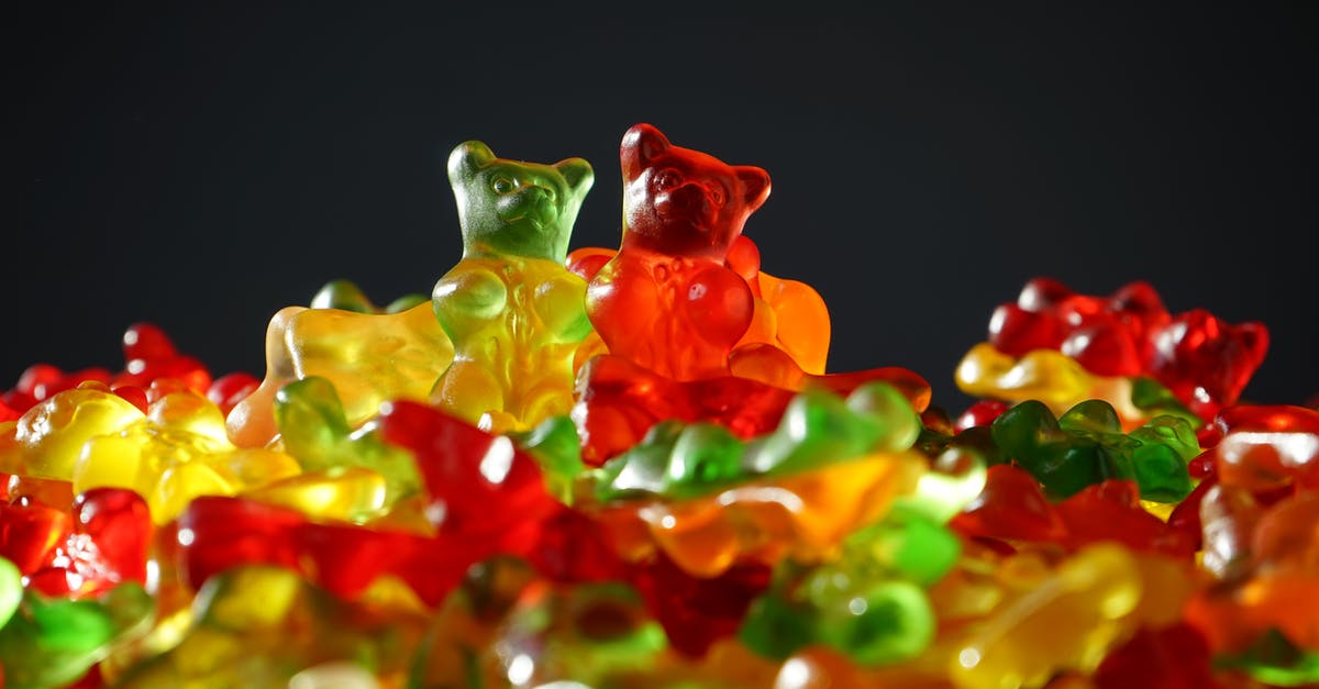 Other than gelatin what makes gummy bears chewy? - Pile of Assorted-color Bear Toy Lot Other than gelatin what makes gummy bears chewy? - Pile of Assorted-color Bear Toy Lot