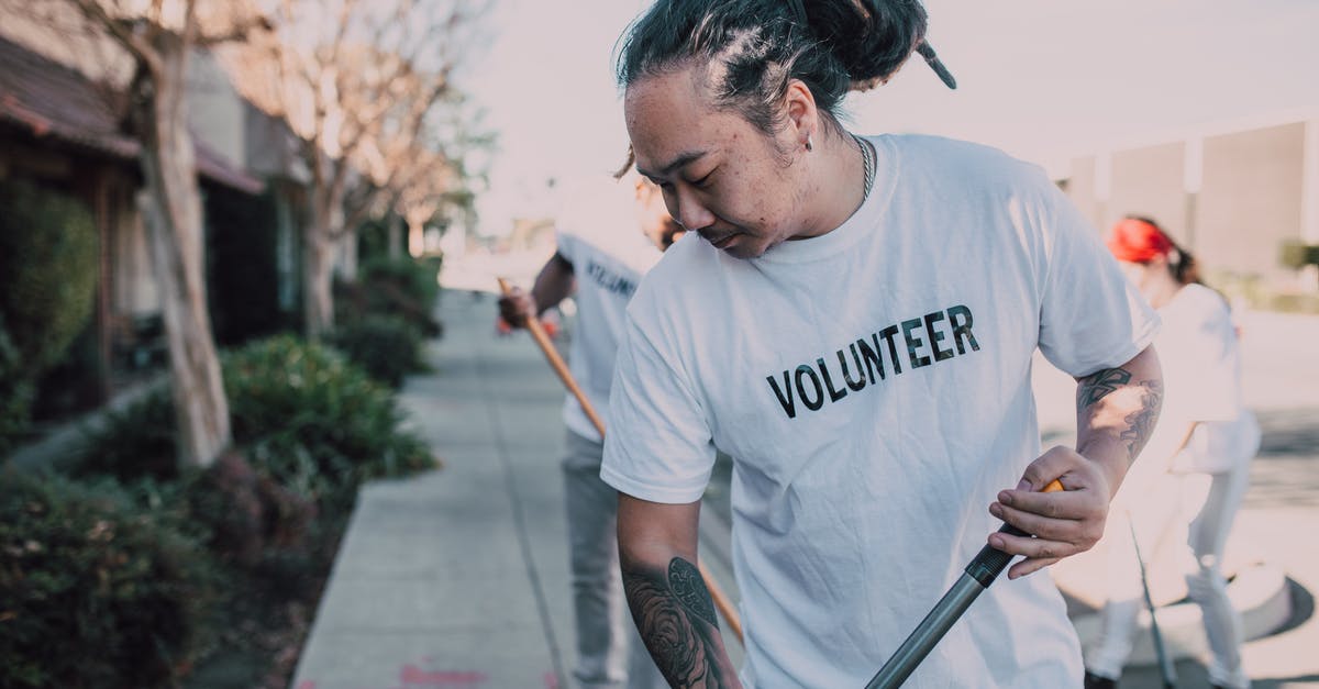 oven cleaning help and tips - Volunteers Sweeping the Sidewalk oven cleaning help and tips - Volunteers Sweeping the Sidewalk