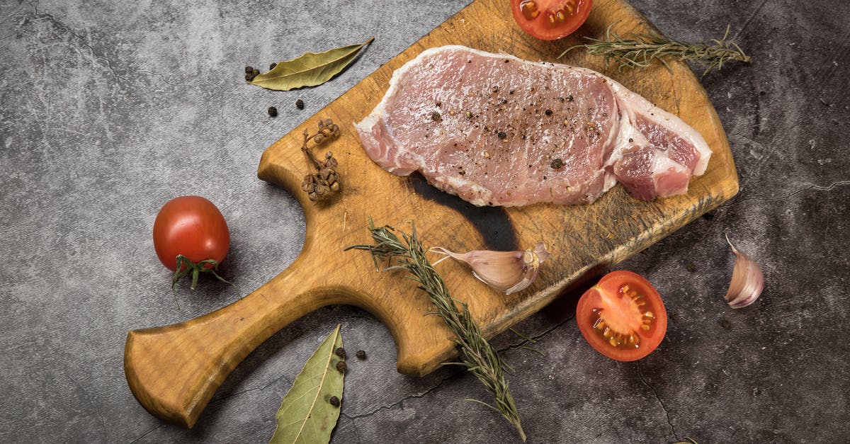 Pan-frying marinated meat without making a huge mess? - Raw Meat on Brown Wooden Chopping Board Pan-frying marinated meat without making a huge mess? - Raw Meat on Brown Wooden Chopping Board
