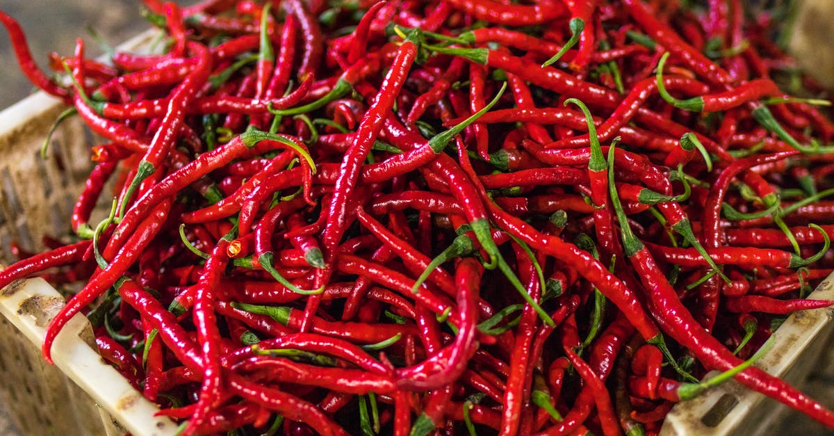 Pepper mill - which color and length? - Red Chili Lot Pepper mill - which color and length? - Red Chili Lot