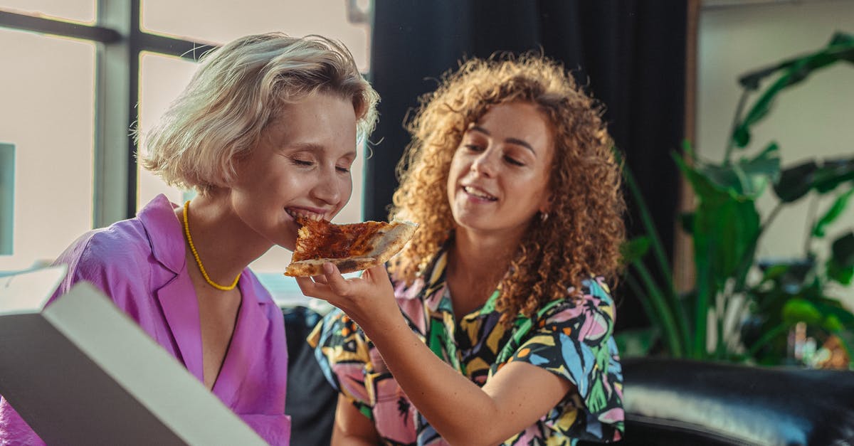 Pizza without yeast - 2 Women Eating Pizza Pizza without yeast - 2 Women Eating Pizza