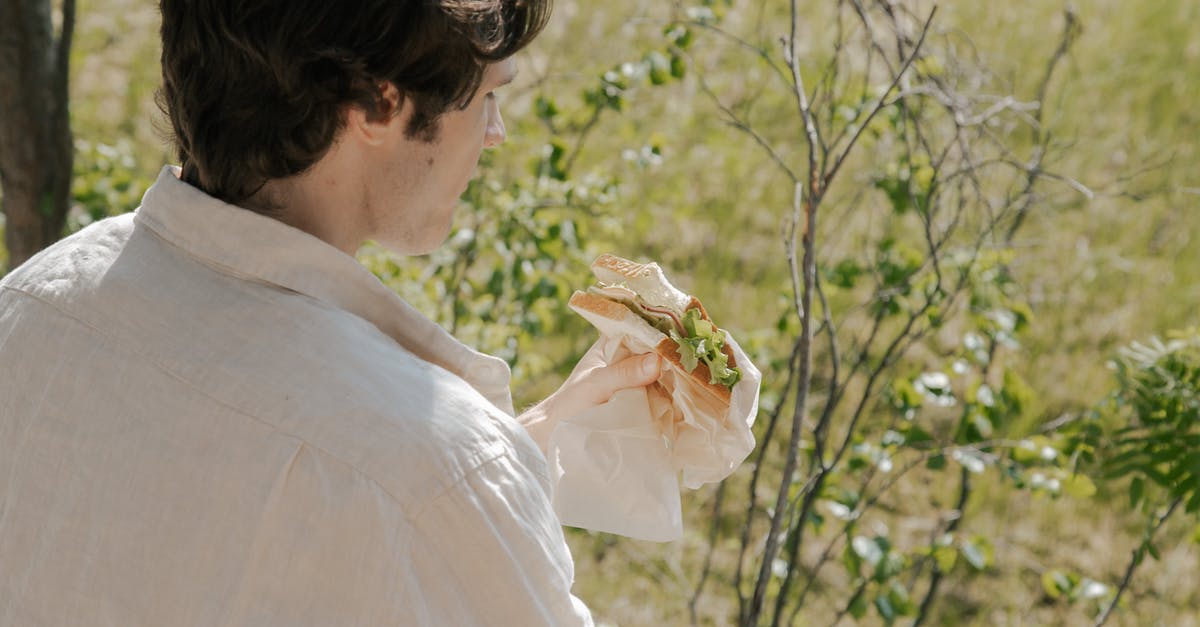 Planning for sandwich sales - Man in White Shirt Looking at White Flower