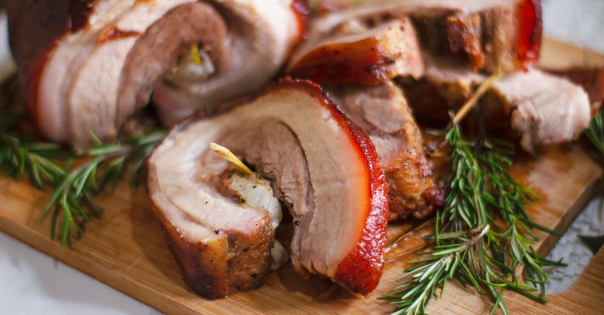 Pork butt roast: slicing temp vs pulling temp - Roasted Porchetta in Close-Up Photography Pork butt roast: slicing temp vs pulling temp - Roasted Porchetta in Close-Up Photography