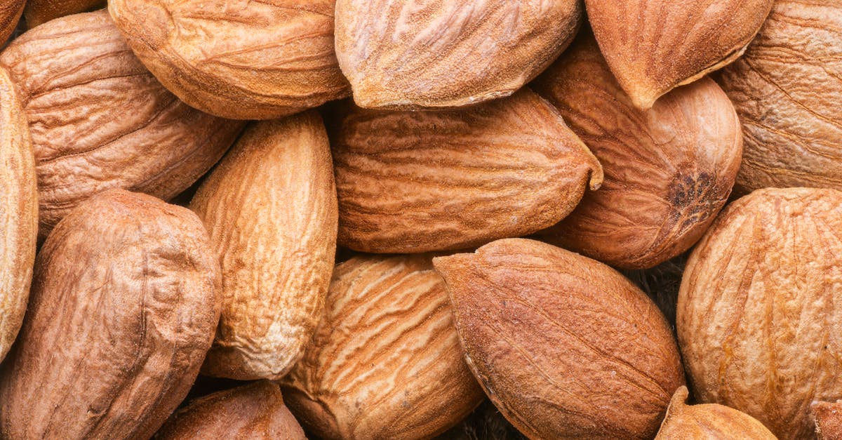 Portable ways to daily grind & powder/ paste 8-9 overnight soaked & peeled Almonds while traveling? - Close Up Photo of Almonds Portable ways to daily grind & powder/ paste 8-9 overnight soaked & peeled Almonds while traveling? - Close Up Photo of Almonds
