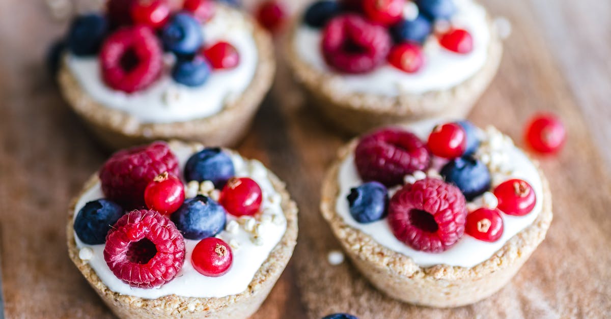 Preserving sweetness during baking without sugar - Close-Up Photo Of Raspberries Cupcake
