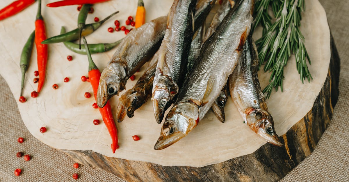 Preserving taste when freezing fish - Dried Fish with Herbs and Spices Preserving taste when freezing fish - Dried Fish with Herbs and Spices
