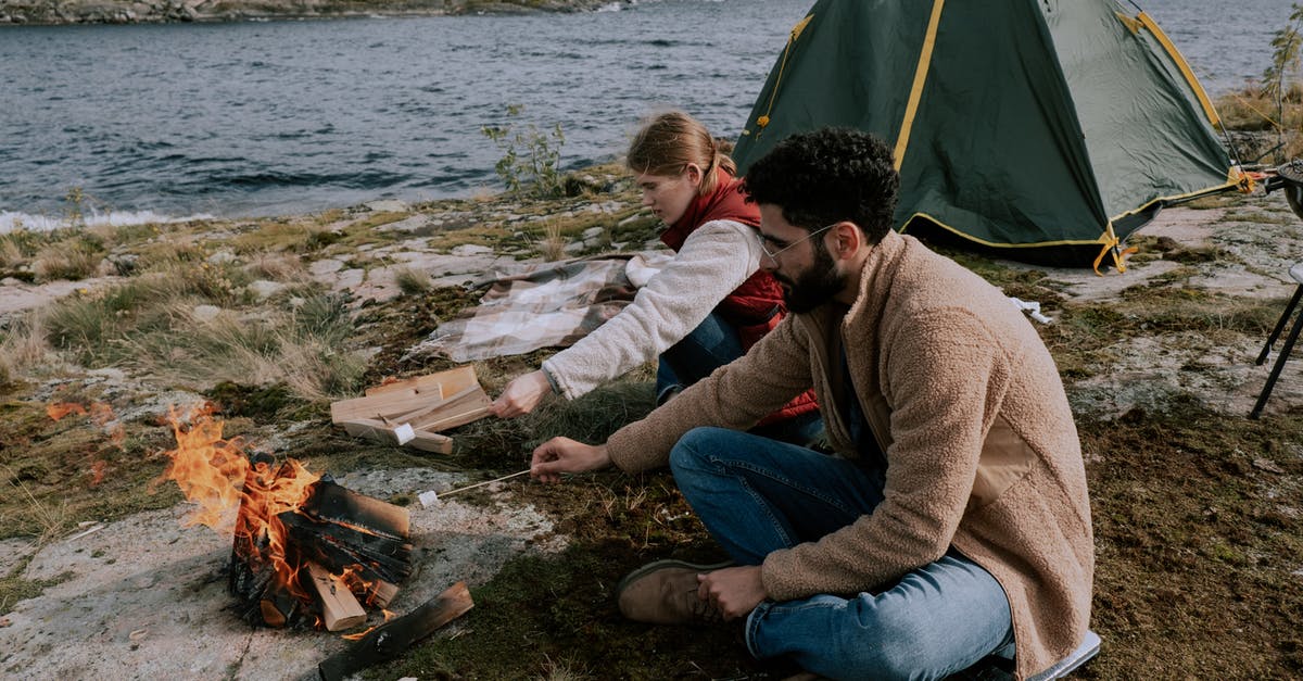 problem with flame control in a natural gas grill - Couple Sitting on Ground Beside Bonfire with Marshmallows problem with flame control in a natural gas grill - Couple Sitting on Ground Beside Bonfire with Marshmallows