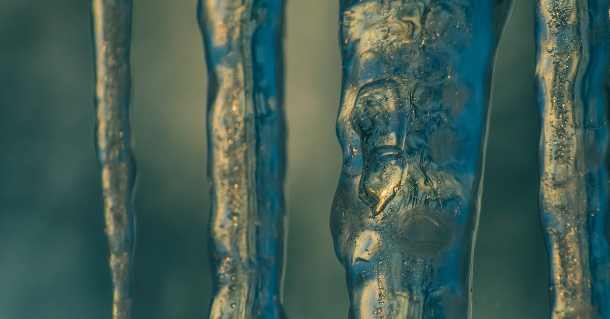Problems with rapid melting ice cream. Making it without a machine - Water Droplets on Blue Stem Problems with rapid melting ice cream. Making it without a machine - Water Droplets on Blue Stem