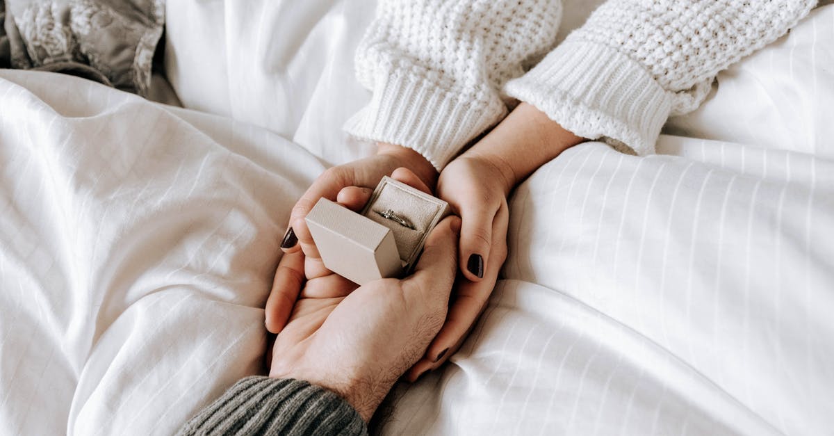Question about soft cures and curing salts - Crop faceless man making proposal and presenting ring to girlfriend Question about soft cures and curing salts - Crop faceless man making proposal and presenting ring to girlfriend