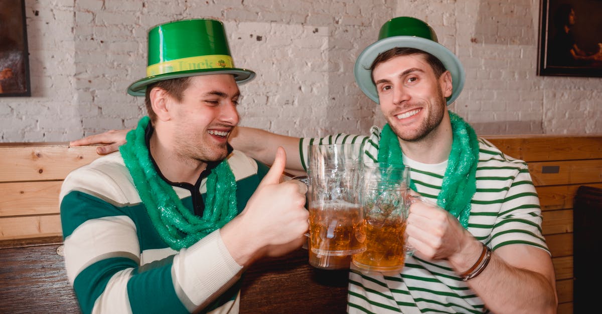 Quiche filling sets like an Aero bar? - Happy friends clinking mugs of beer on Saint Patricks Day Quiche filling sets like an Aero bar? - Happy friends clinking mugs of beer on Saint Patricks Day