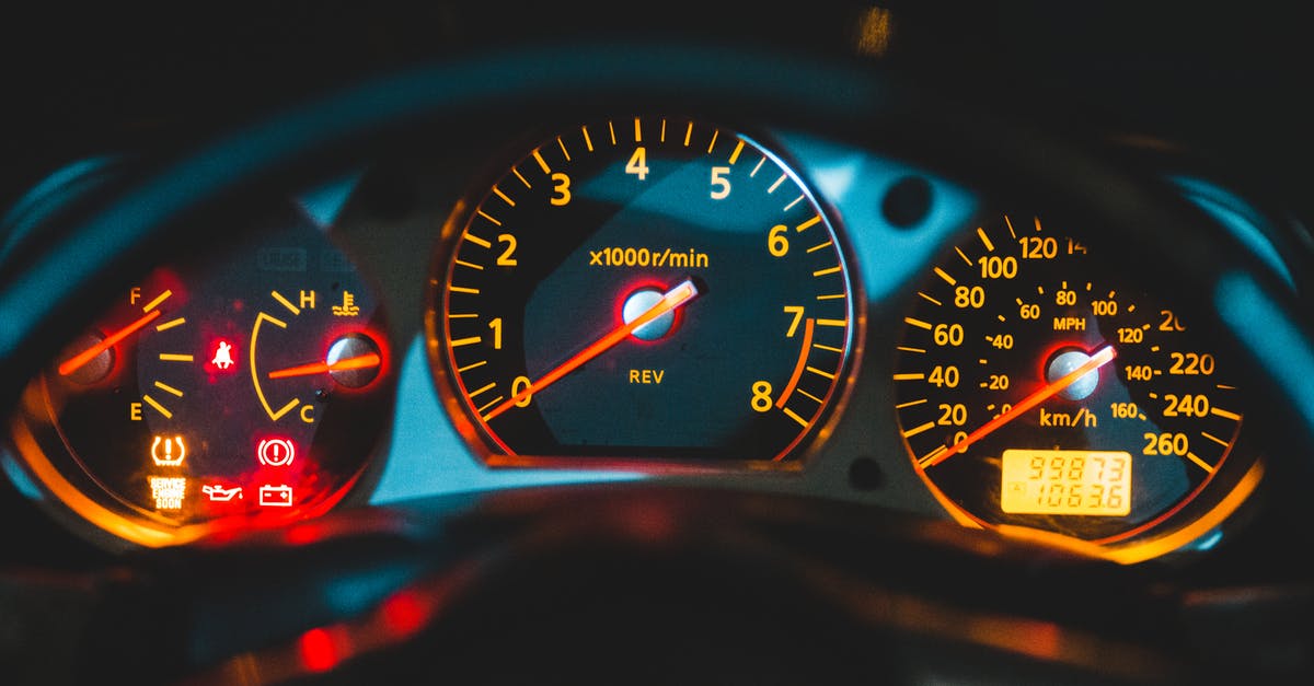 Quick pressure release vs natural pressure release - Closeup of tachometer near speedometer and oil pressure gauge on colorful dashboard in modern car Quick pressure release vs natural pressure release - Closeup of tachometer near speedometer and oil pressure gauge on colorful dashboard in modern car