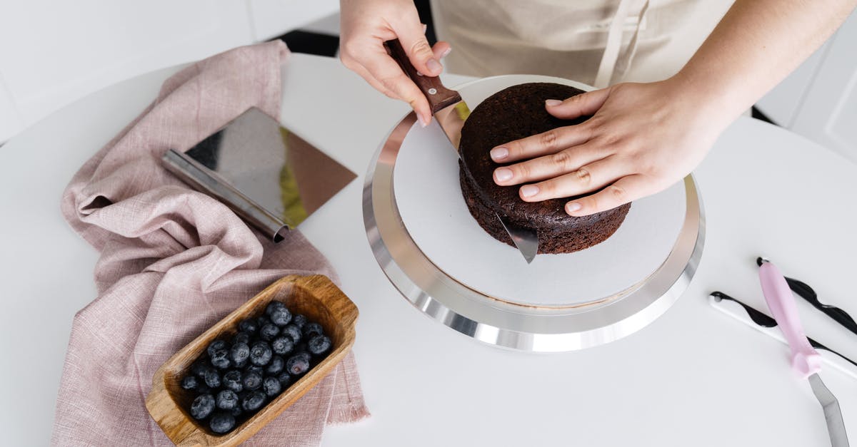 "Cloth" that's edible (or even better, yummy)? - Crop anonymous person cutting delicious homemade cake placed on plate on white table with blueberries and cloth in light kitchen "Cloth" that's edible (or even better, yummy)? - Crop anonymous person cutting delicious homemade cake placed on plate on white table with blueberries and cloth in light kitchen