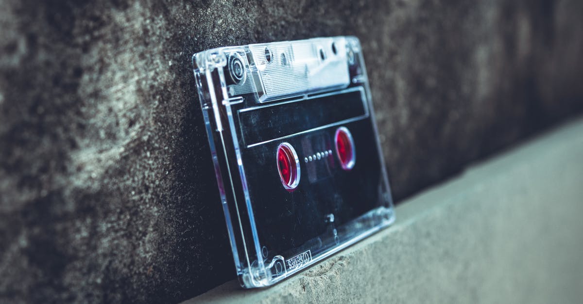 Red apples safety - Black and Gray Cassette Tape Leaned on Wall