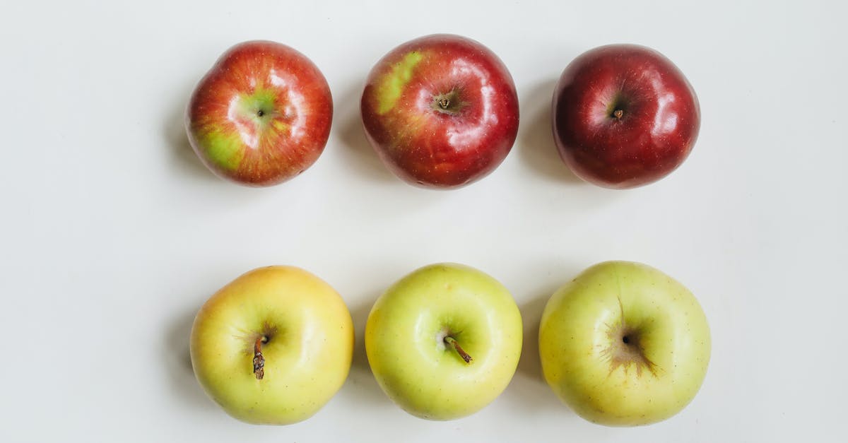 Red apples safety - Close-up Photo of Ripe and Unriped Apples 