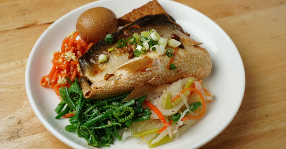 Reducing the moisture in cooked rice for making fried rice - Fried Fish with Vegetables Reducing the moisture in cooked rice for making fried rice - Fried Fish with Vegetables