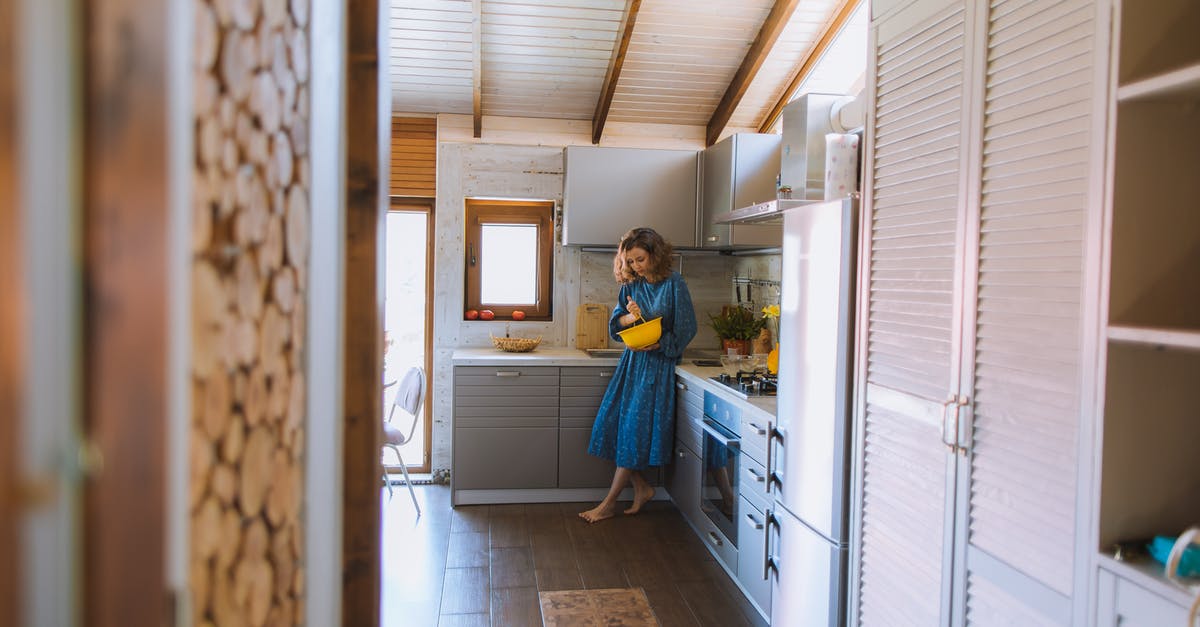 Refrigerate Cod After Cooking [duplicate] - Woman in Blue Dress Holding a Yellow Bowl