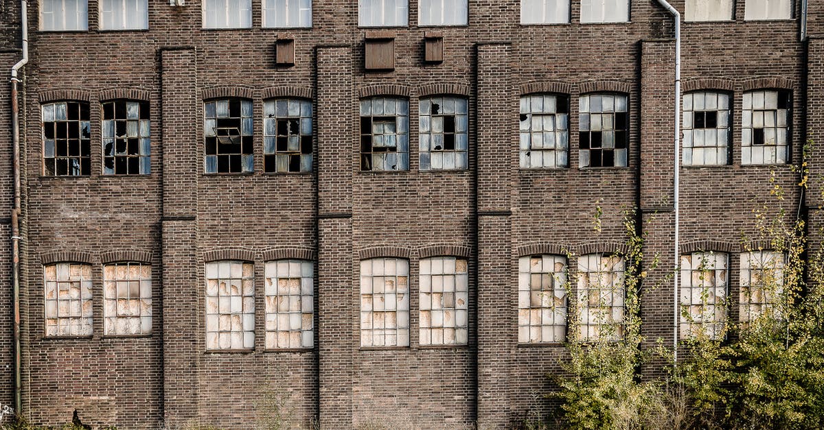 Remediation Methods for Rice Contaminated with Broken Glass - View of Abandoned and Neglected Industrial Building Remediation Methods for Rice Contaminated with Broken Glass - View of Abandoned and Neglected Industrial Building