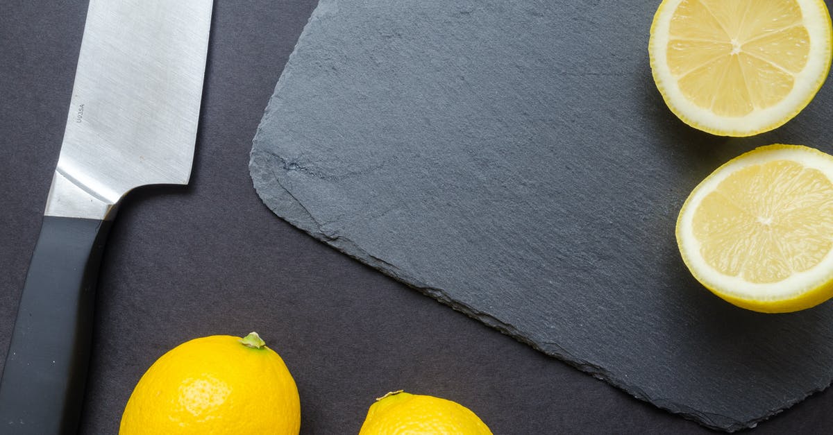 Repairing Minipimer knife blade - Photography of Sliced Lemon Near Kitchen Knife Repairing Minipimer knife blade - Photography of Sliced Lemon Near Kitchen Knife