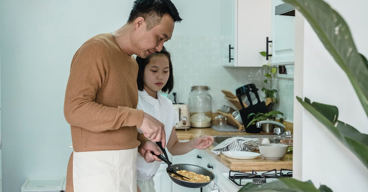 Resources for determining cooking substitutions - A Man Teaching his Daughter how to Cook Scrambled Eggs Resources for determining cooking substitutions - A Man Teaching his Daughter how to Cook Scrambled Eggs