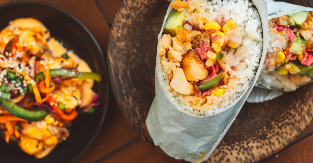 Rice flour: weight to volume - Sushirrito Cut in Half Rice flour: weight to volume - Sushirrito Cut in Half