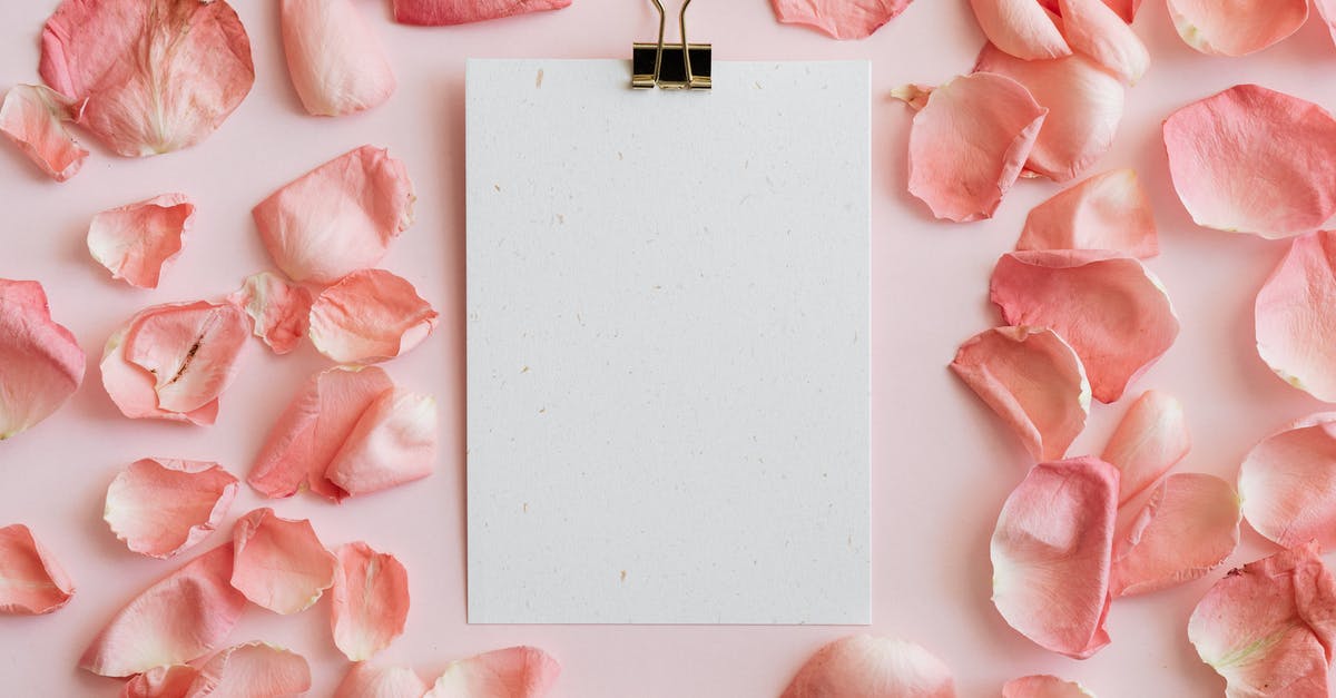 Russian Pie Recipe breaks into little pieces? - Sheet of paper and pink rose petals Russian Pie Recipe breaks into little pieces? - Sheet of paper and pink rose petals