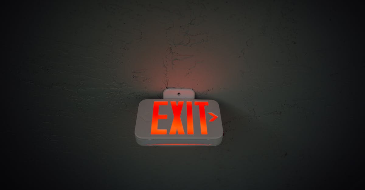 Safety of room-temperature soaker from Reinhart's *Whole Grain Breads* - From below of illuminated exit sign hanging on gray concrete ceiling in dark room Safety of room-temperature soaker from Reinhart's *Whole Grain Breads* - From below of illuminated exit sign hanging on gray concrete ceiling in dark room