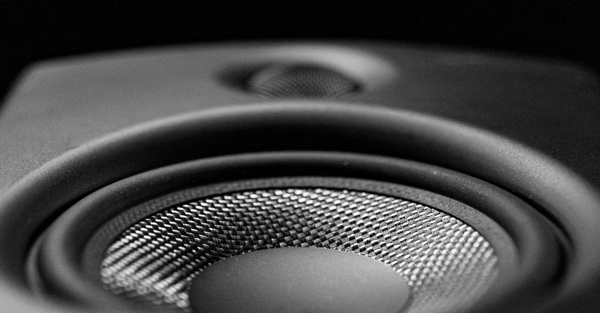 Salt-crust bass tasted really bitter - Black and Gray Speaker in Black Background Salt-crust bass tasted really bitter - Black and Gray Speaker in Black Background