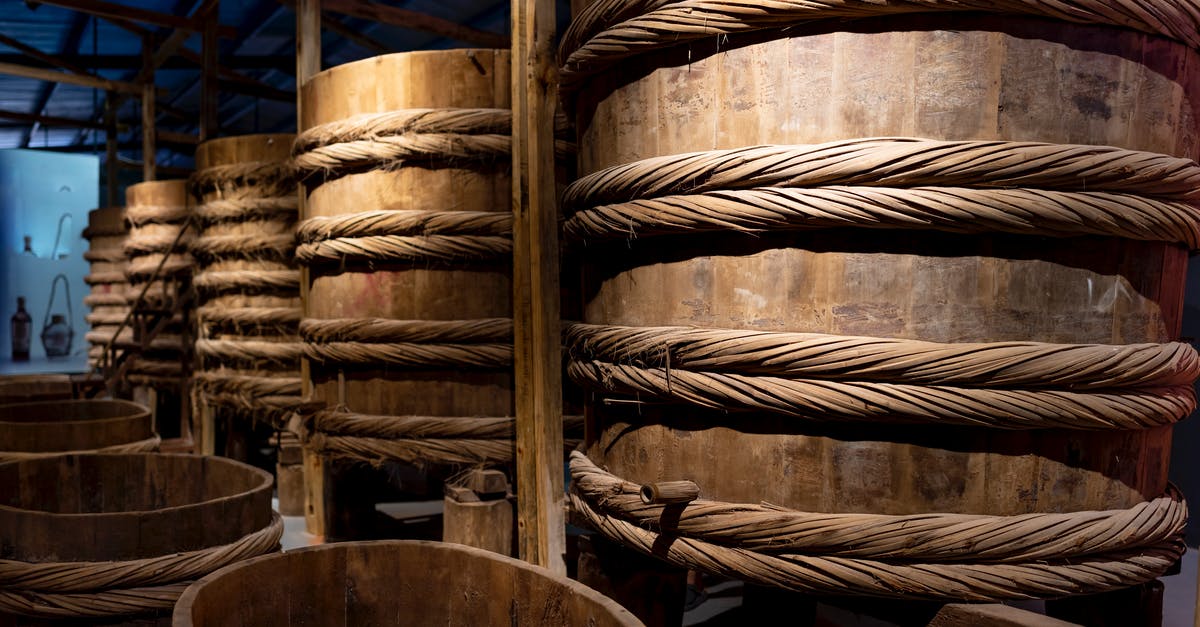 Sauce thickener for large batch - Wooden barrels for producing fish sauce Sauce thickener for large batch - Wooden barrels for producing fish sauce