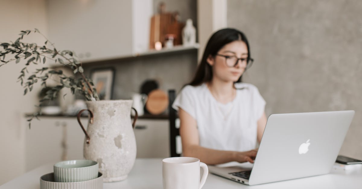 Separating Chlorophyll didn't work - Focused young businesswoman working remotely at home
