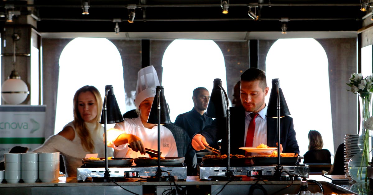 Serving Creme Brulee to a large group of people - Four Man Cooking Serving Creme Brulee to a large group of people - Four Man Cooking