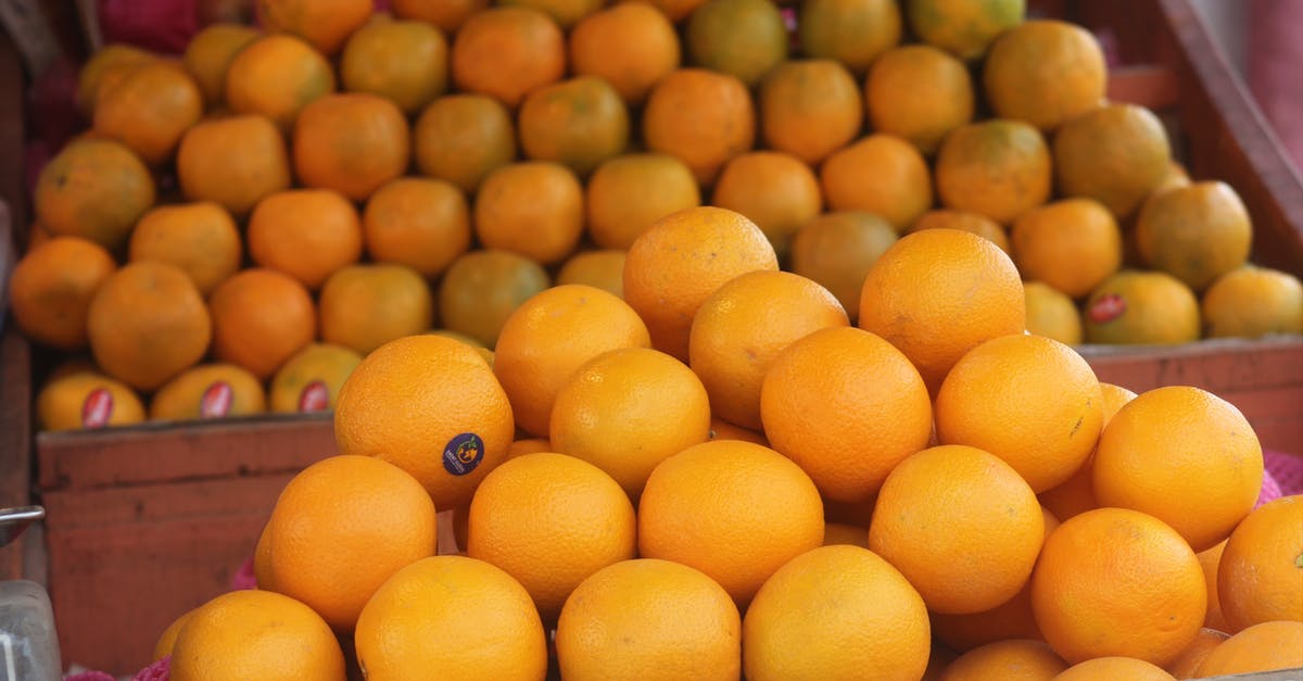 Seville oranges for marmalade - how important is freshness? - Orange Fruits on Brown Wooden Crate Seville oranges for marmalade - how important is freshness? - Orange Fruits on Brown Wooden Crate