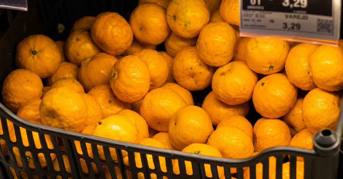 Seville oranges for marmalade - how important is freshness? - Yellow Citrus Fruits on Blue Plastic Basket Seville oranges for marmalade - how important is freshness? - Yellow Citrus Fruits on Blue Plastic Basket