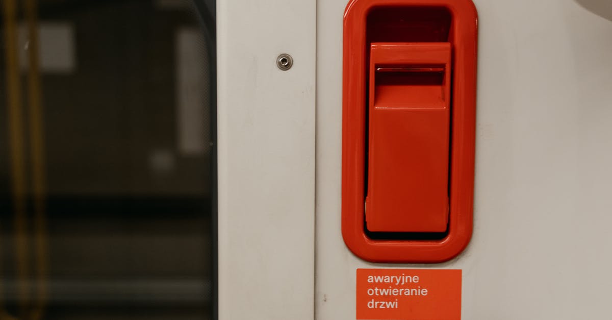 Shallow frying safety - Red and White Fire Alarm Shallow frying safety - Red and White Fire Alarm