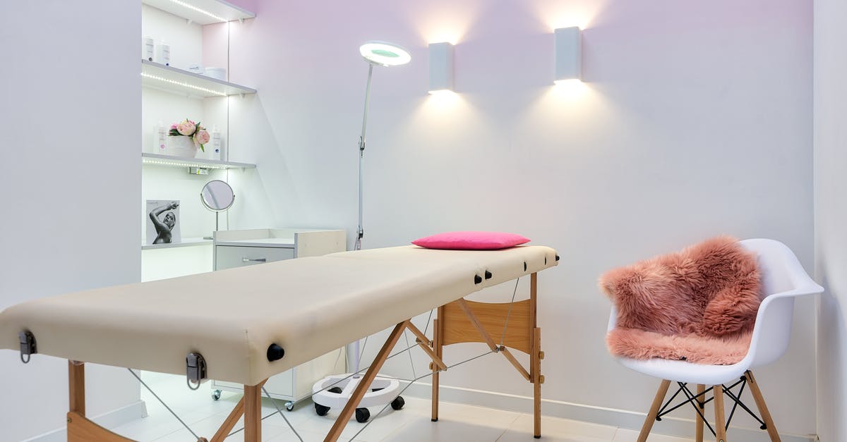 Shelf life of a yogurt product - Interior of contemporary workplace of cosmetology salon with couch placed near armchair and shelves with cosmetic products Shelf life of a yogurt product - Interior of contemporary workplace of cosmetology salon with couch placed near armchair and shelves with cosmetic products