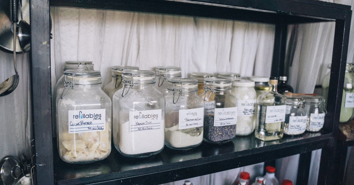 Shelf life of spices - Clear Glass Jars on Black Shelf Shelf life of spices - Clear Glass Jars on Black Shelf