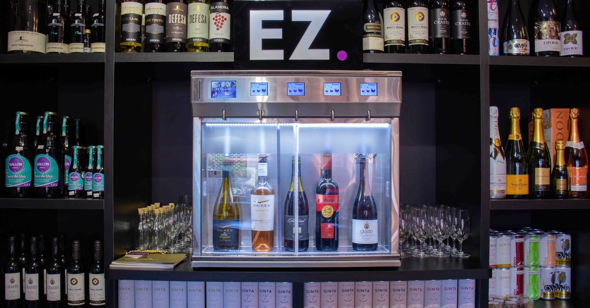 Shelf-Stable Cocktails - Wine Bottles Inside The Bar Chiller Shelf-Stable Cocktails - Wine Bottles Inside The Bar Chiller