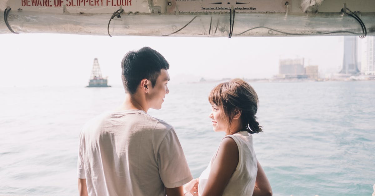 Should I close the vessel while soaking nuts? - Young Asian couple standing on yacht Should I close the vessel while soaking nuts? - Young Asian couple standing on yacht