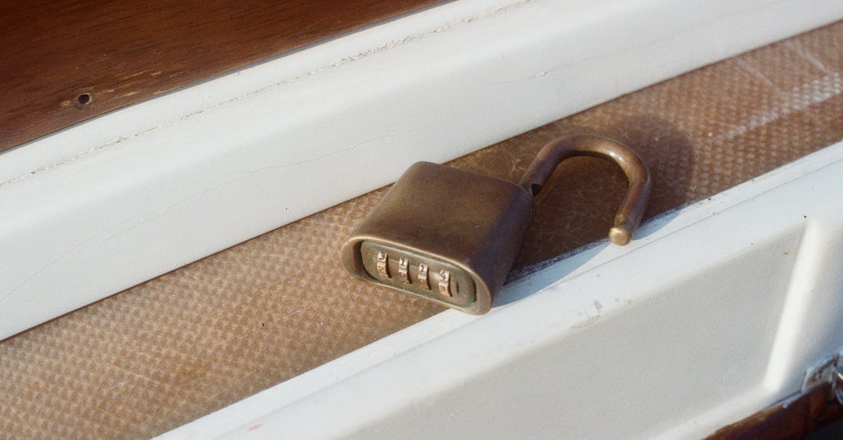 Should I close the vessel while soaking nuts? - Metal lock on deck of boat Should I close the vessel while soaking nuts? - Metal lock on deck of boat