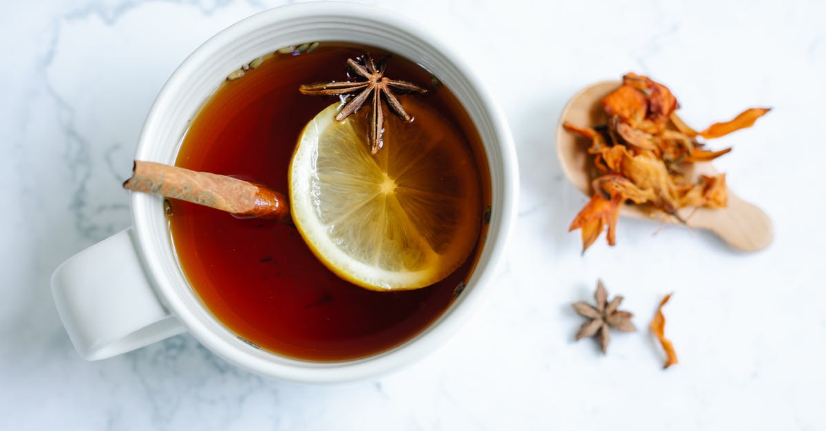 Should I crush the spice for Chai Tea Latte? - White Ceramic Mug With Tea and Sliced Lemon Should I crush the spice for Chai Tea Latte? - White Ceramic Mug With Tea and Sliced Lemon