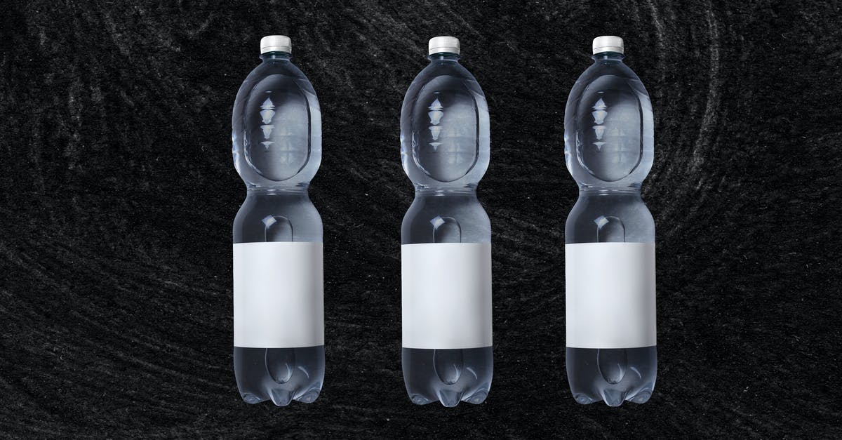 Should I let stock cool with the bones/veg still in it? - Set of plastic bottles with cold water Should I let stock cool with the bones/veg still in it? - Set of plastic bottles with cold water