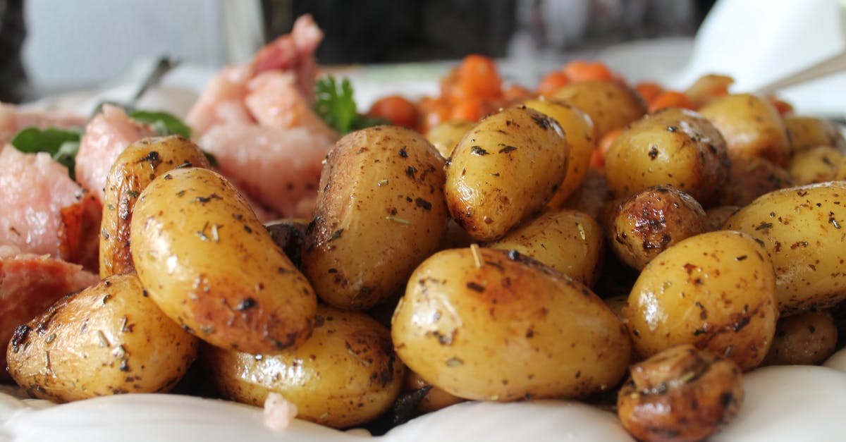 Should I par-boil my pickled potatoes before roasting them? - Brown Potatoes on White Ceramic Plate Should I par-boil my pickled potatoes before roasting them? - Brown Potatoes on White Ceramic Plate