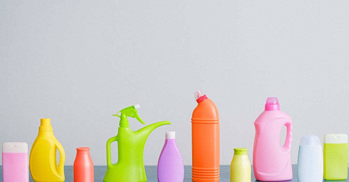 Should I wash newly bought plastic tumblers? - Composition of detergents on table Should I wash newly bought plastic tumblers? - Composition of detergents on table