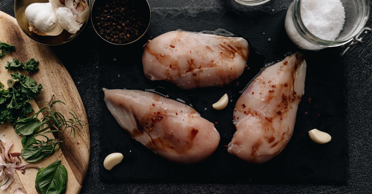 Should marination ingredients increase with more meat? - Marinated Chicken Breast Should marination ingredients increase with more meat? - Marinated Chicken Breast