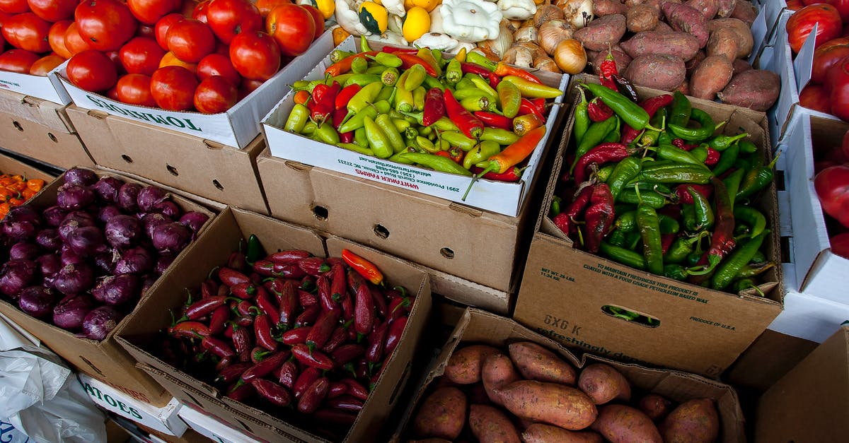 Should tomatoes be stored in the fridge? - Sweet Potatoes, Chillis, and Onions on Box Should tomatoes be stored in the fridge? - Sweet Potatoes, Chillis, and Onions on Box