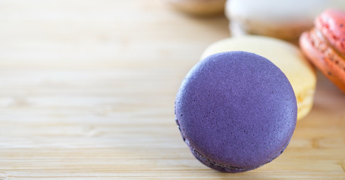 Should you stream sugar into French meringue? - Photo of Macarons on Brown Wooden Surface