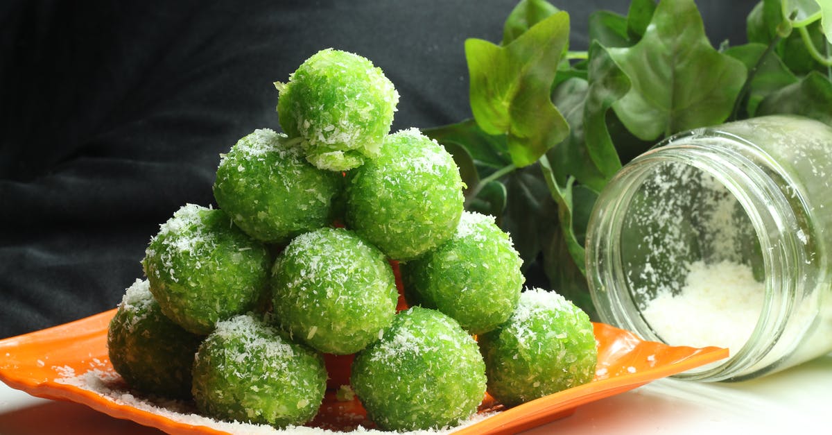 Shredded Coconut as a Substitute for...? [closed] - Laddu Coconut Balls on a Plate