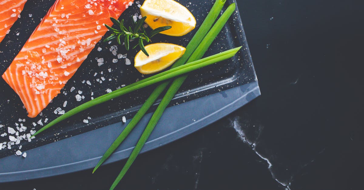 Size of pieces of fish for baking - Lemon Wedges and Herbs Size of pieces of fish for baking - Lemon Wedges and Herbs